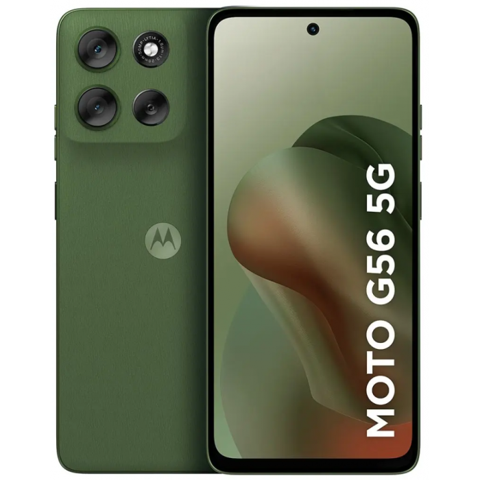 Oferta Relâmpago Celular Motorola Moto G56 5G Tela 6.7” 256GB, 8GB RAM+8GB Ram Boost, Câmera Traseira Dupla 50MP Sony Lytia 600 Moto AI, TurboPower 33W, IP69 Verde